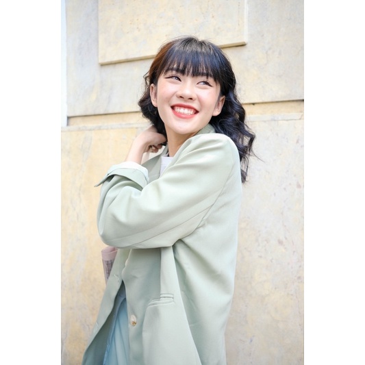 [LEN clothing] Áo khoác vest, áo blazer thời trang 2 màu 7842 | BigBuy360 - bigbuy360.vn