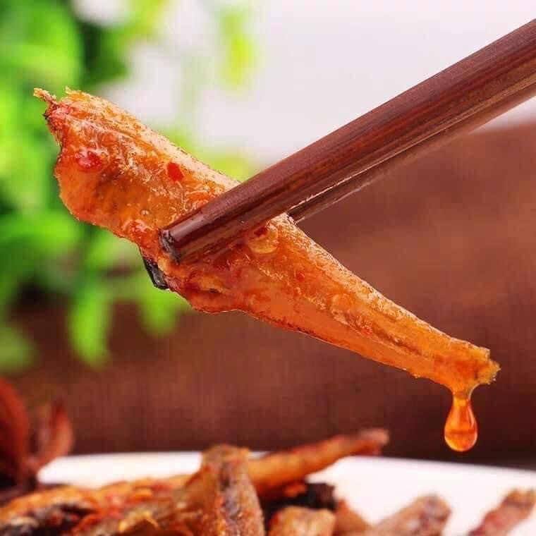 Cá cơm cay Vua Hài mới TQ Hoàng Bột - 12g