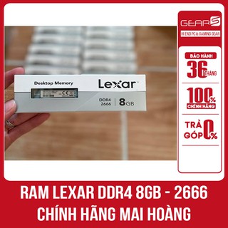Mua Ram máy tính Lexar 8G Bus 3200MHz / 2666MHz - Bảo hành Chính hãng Mai Hoàng 36 Tháng