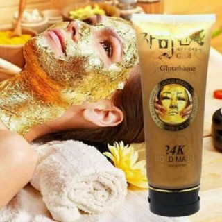 Mặt nạ vàng 24k gold mask