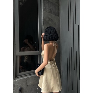 Narcystudio - Đầm lụa cột dây - Ana Dress