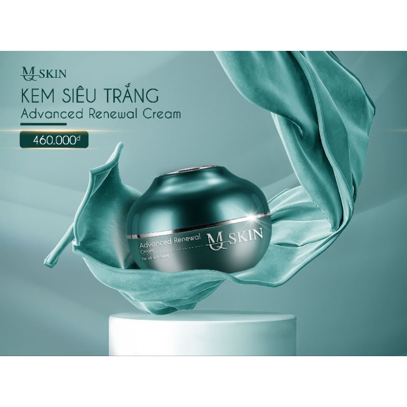 MQ Skin Kem Siêu Trắng - MQ Skin Advanced Renewal Cream