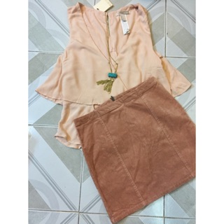 Áo cổ đắp f21 vnxk