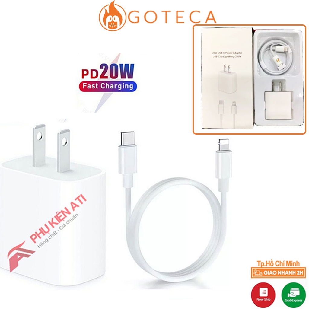 Bộ củ và cáp sạc nhanh IPdành cho đủ dòng IP6 đến 11Promax