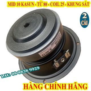 Cặp kasun bass mid 10 nhập khẩu chính hãng cao cấp - giá 2 loa