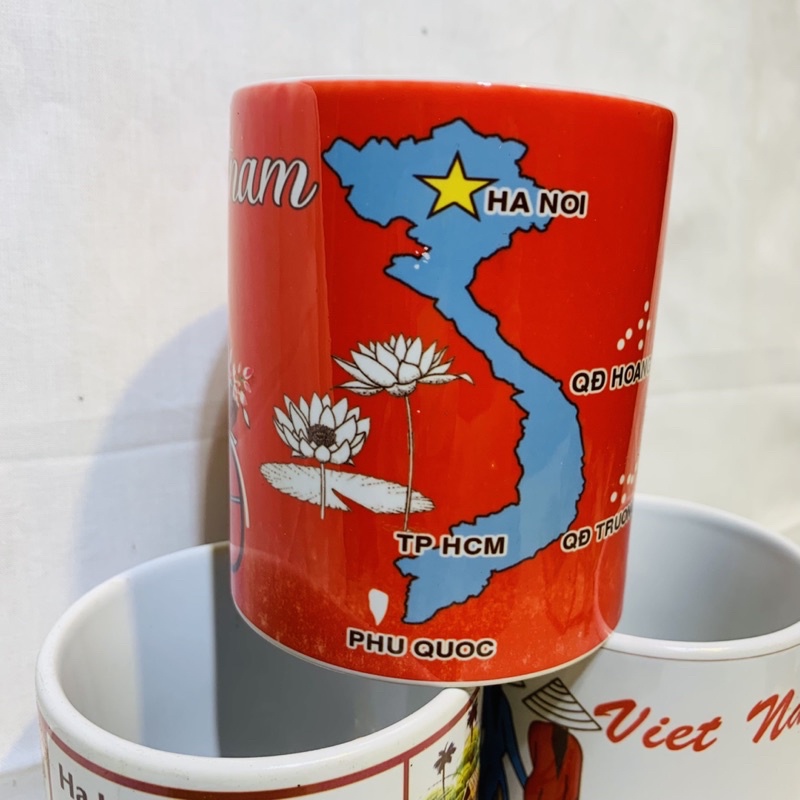 Cốc Sứ Ly Sứ In Logo Cảnh Địa Danh Việt Nam