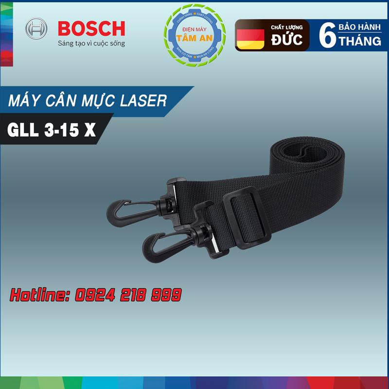 Máy cân mực laser Bosch GLL 3-15X chính hãng