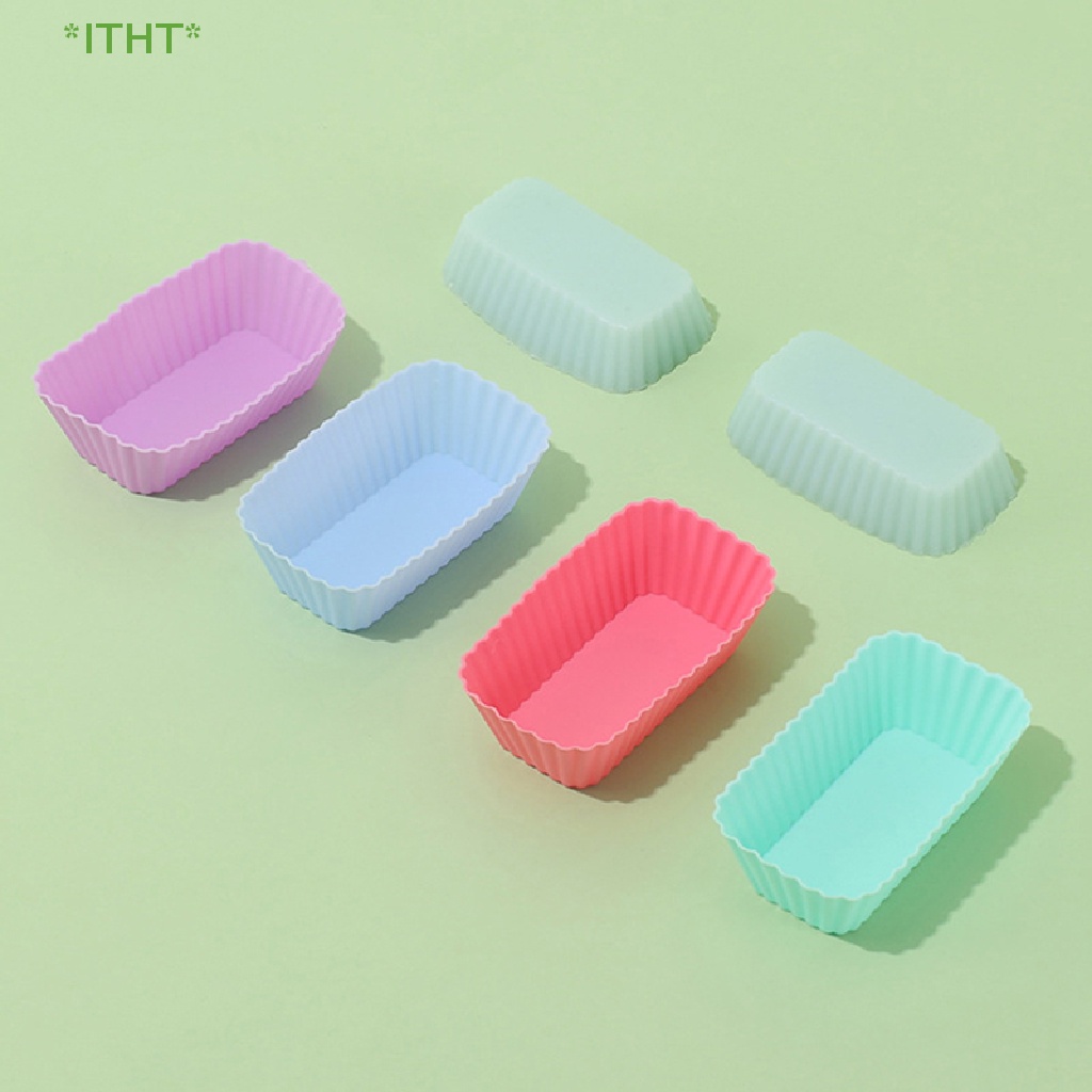 Set 1 / 4 Khuôn Silicon Làm Bánh Tái Sử Dụng Tiện Lợi Mới