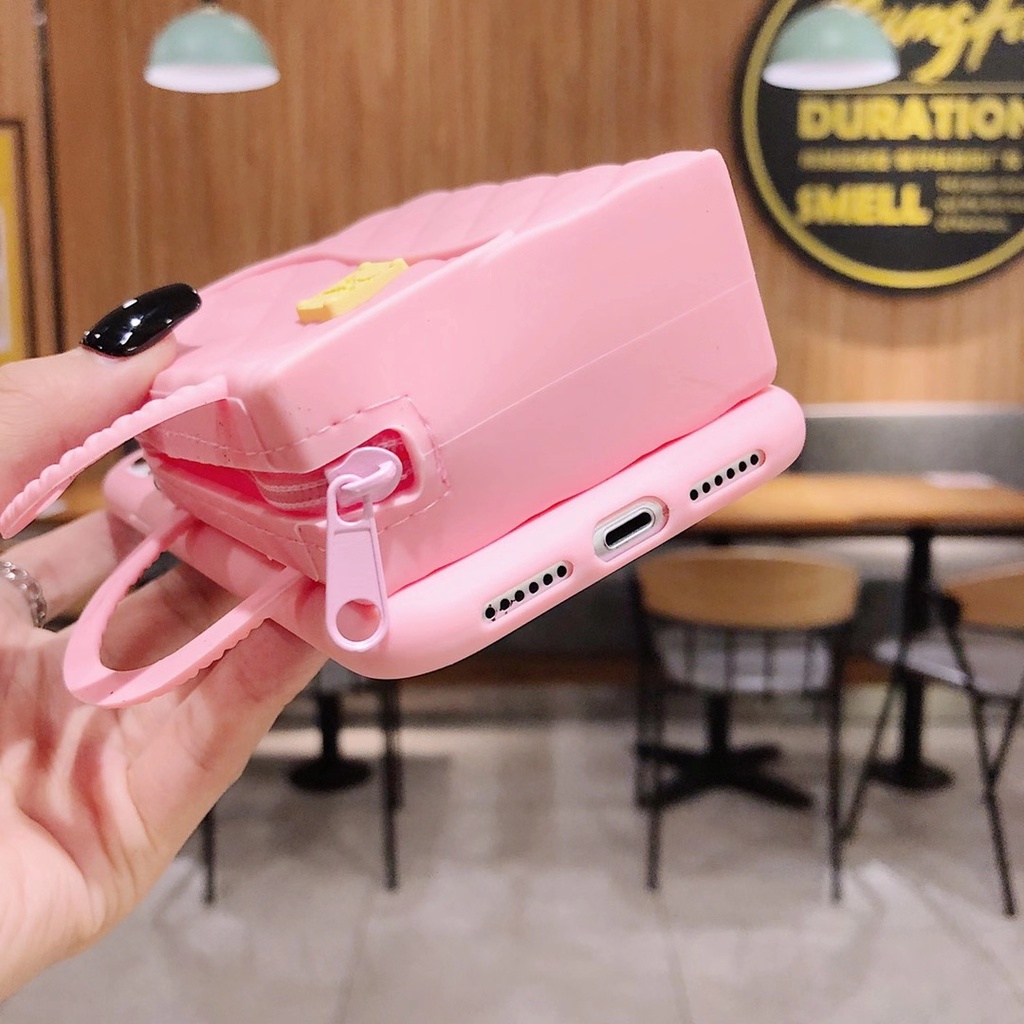 Oppo a16k a92 a5s a7 a3s a5 a9 a31 a52 a53 2020 a12 a12e realme c53 2023 c35 túi xách nữ tính bao đựng điện thoại có dây đeo