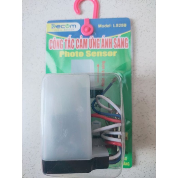 Công Tắc Cảm Ứng Ánh Sáng LS25B [Chính Hãng Decom]