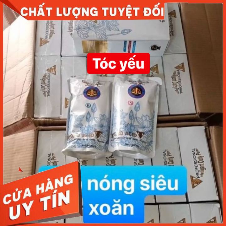 mua 1 tặng 2 kem uốn tóc TNT,nước  Uốn tóc thông minh TNT Hydro Acid 1000ml*2 _DÀNH CHO TÓC YẾU/ KHỎE mùi thơm ít hôi