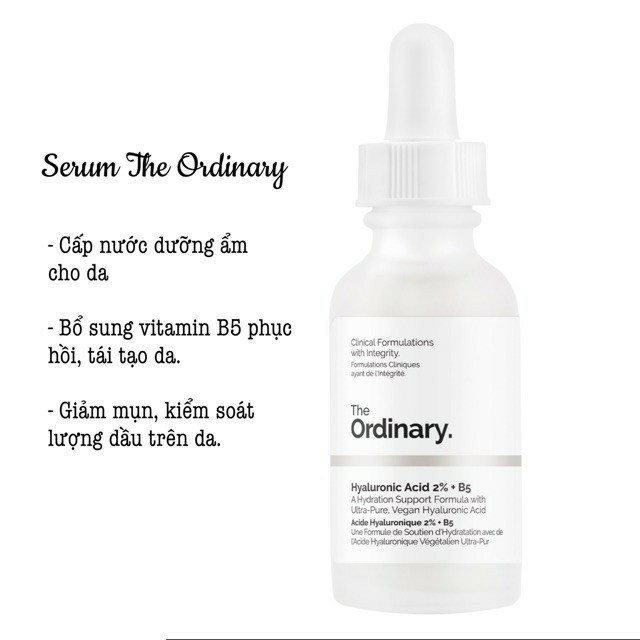 Serum The Ordinary Hyaluronic Acid 2% + B5 - Tinh chất phục hồi da lọ 30ml | BigBuy360 - bigbuy360.vn