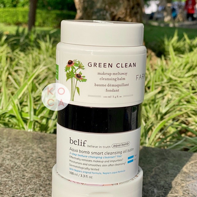 [FARMACY] Sáp tẩy trang Green Clean