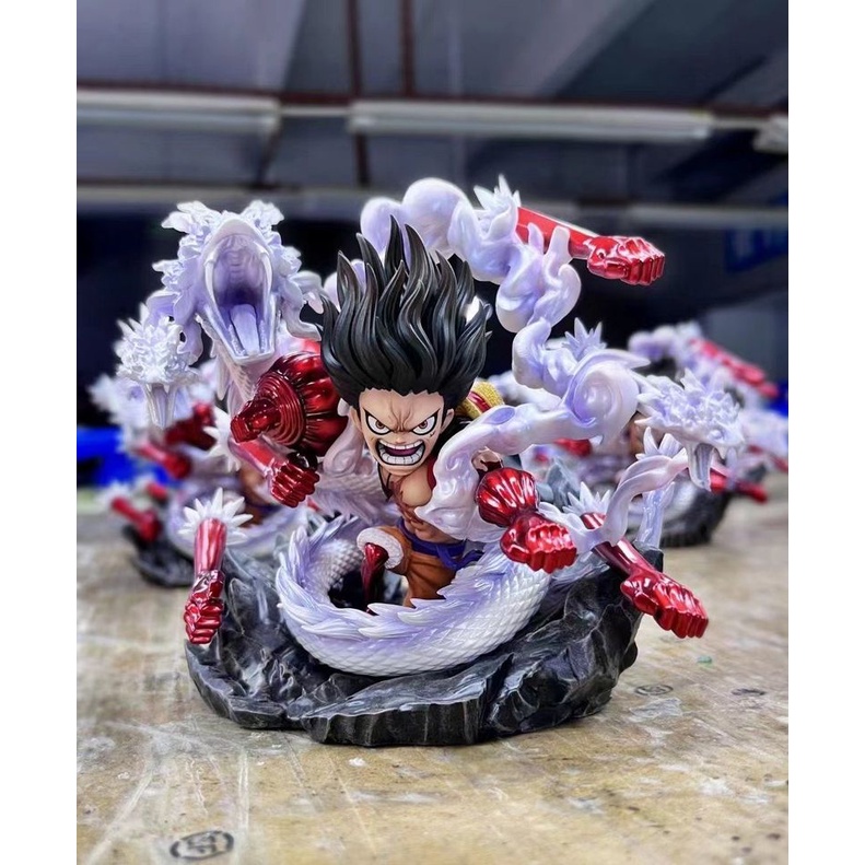 Mô hình Resin One Piece chính hãng - Luffy Snake Man TH Studio