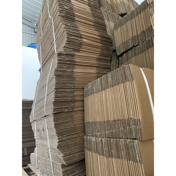 100 hộp kt 25x22x20 cm - Hộp carton trơn