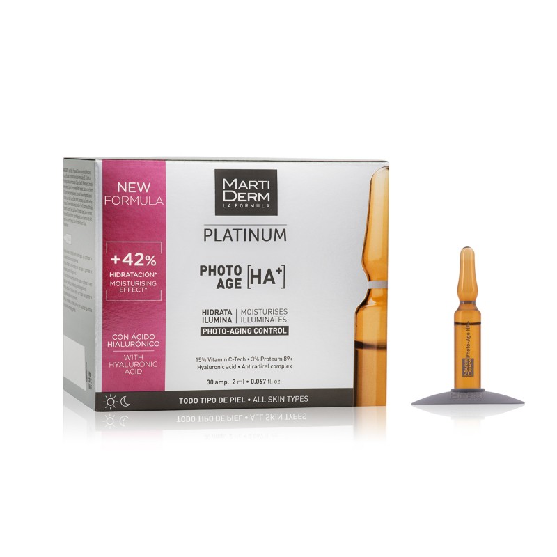 Tinh Chất Cấp Ẩm, Sáng Da, Chống Lão Hóa -- MartiDerm Platinum Photo Age HA+