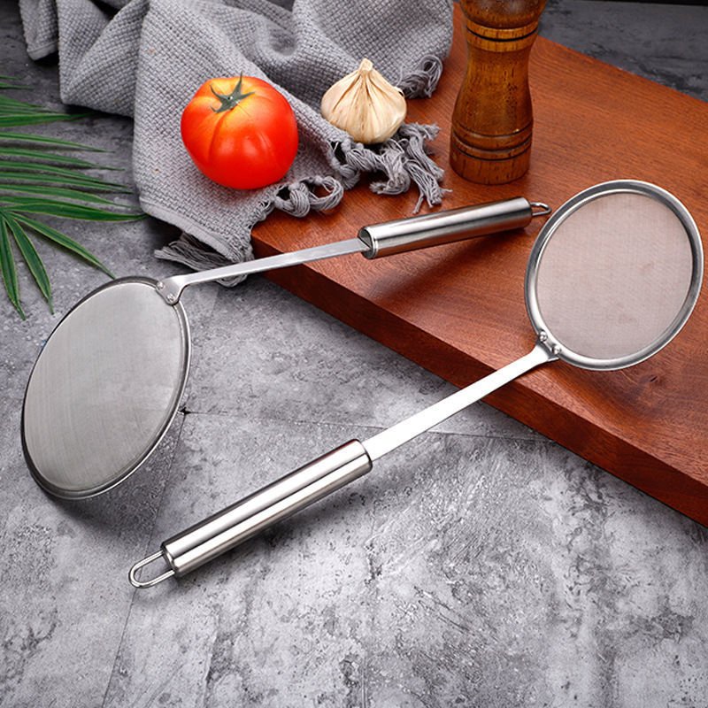 Dụng Cụ Hớt Bọt, Lọc Dầu Mỡ, Lọc Thức Ăn Đa Năng Cao Cấp Inox 304 Không Gỉ