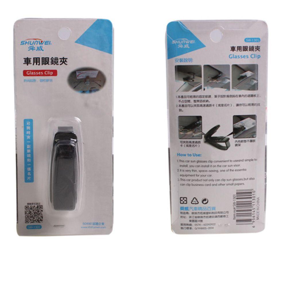 BORAG Giá Đỡ Mắt Kính / Thẻ Gắn Xe Hơi Nhiều Màu Tùy Chọn Tiện Dụng