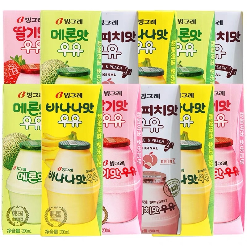 SỮA CHUỐI BINGGRAE THƠM NGON 200ml
