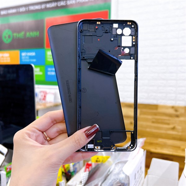 Blacket Nắp lưng + benzen Oppo Reno 4 zin đẹp gói hàng kỹ, hàng như hình