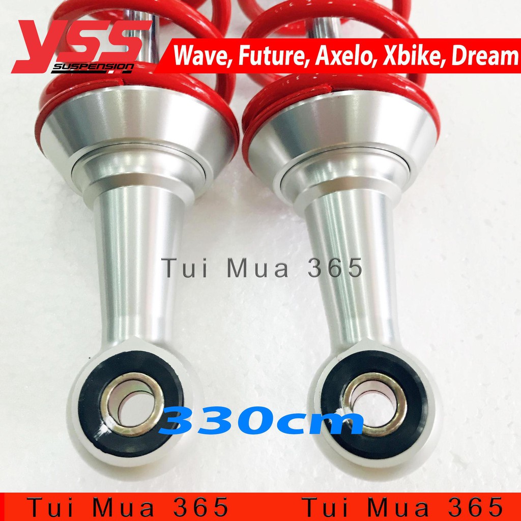 PHUỘC YSS E-SERIES  gắn WAWE, DREAM, FUTURE, AXELO, XBIKE mẫu mới 2020