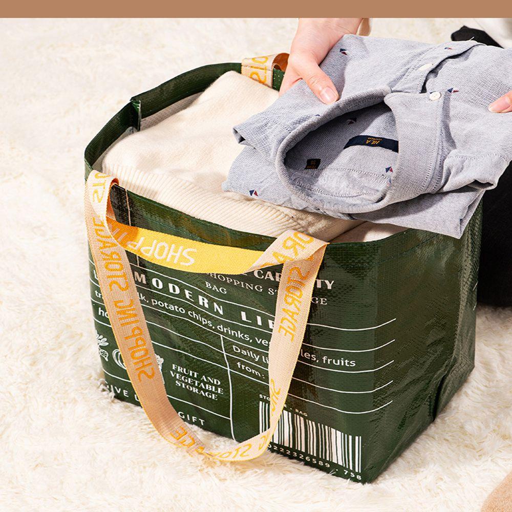 UUMIR Túi Mua Sắm Đeo Vai Cỡ Lớn Bằng Nilon Có Thể Gấp Gọn Tiện Dụng
