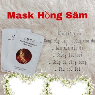 Mask Hồng Sâm Lavish