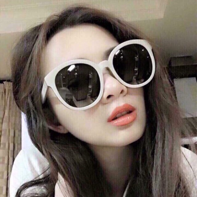 Kính râm trắng mắt mèo thời trang LOẠI ĐẸP