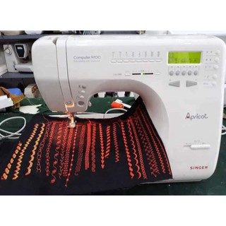 Máy may gia đình Singer apricot 9700 Nhật bãi có thêu