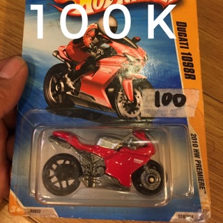 Xe mô hình Hot Wheels basic Ducati 1098R.