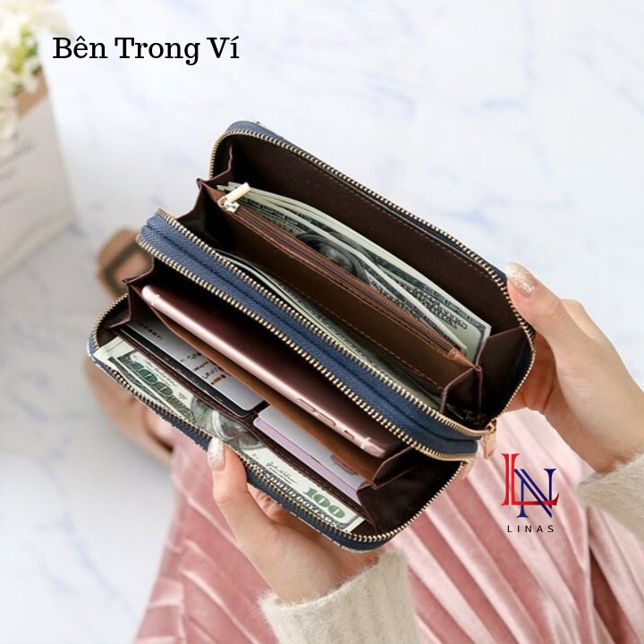 FreeShip Ví Nữ Cầm Tay Hai Ngăn Xinh Xắn, Cao Cấp, Thời Trang Hàn Quốc - Ví 113 | BigBuy360 - bigbuy360.vn