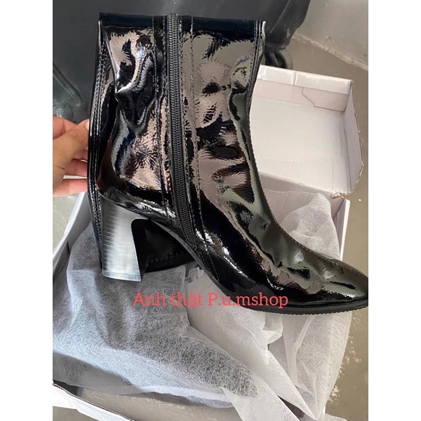 Bốt đùi nữ cao cổ gót 7cm, giày boot nữ Pumshop hottrend 2022 M988