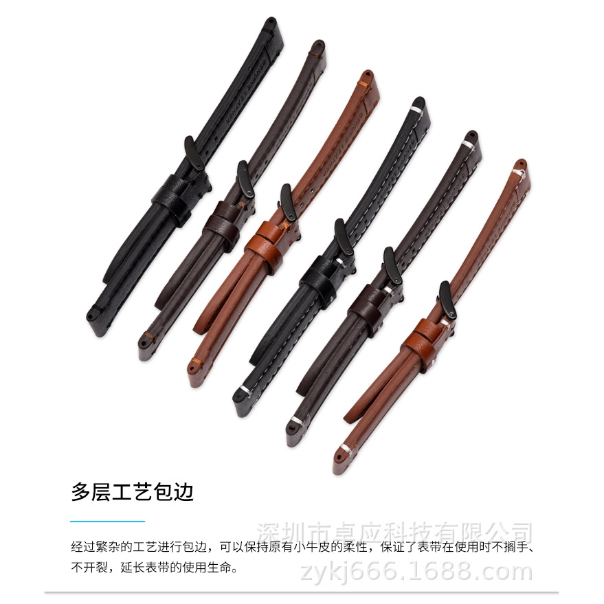 18mm 20mm 22mm Genuine Classic Leather Strap For Samsung Huawei Xiaomi LG Strap watch band Watchband