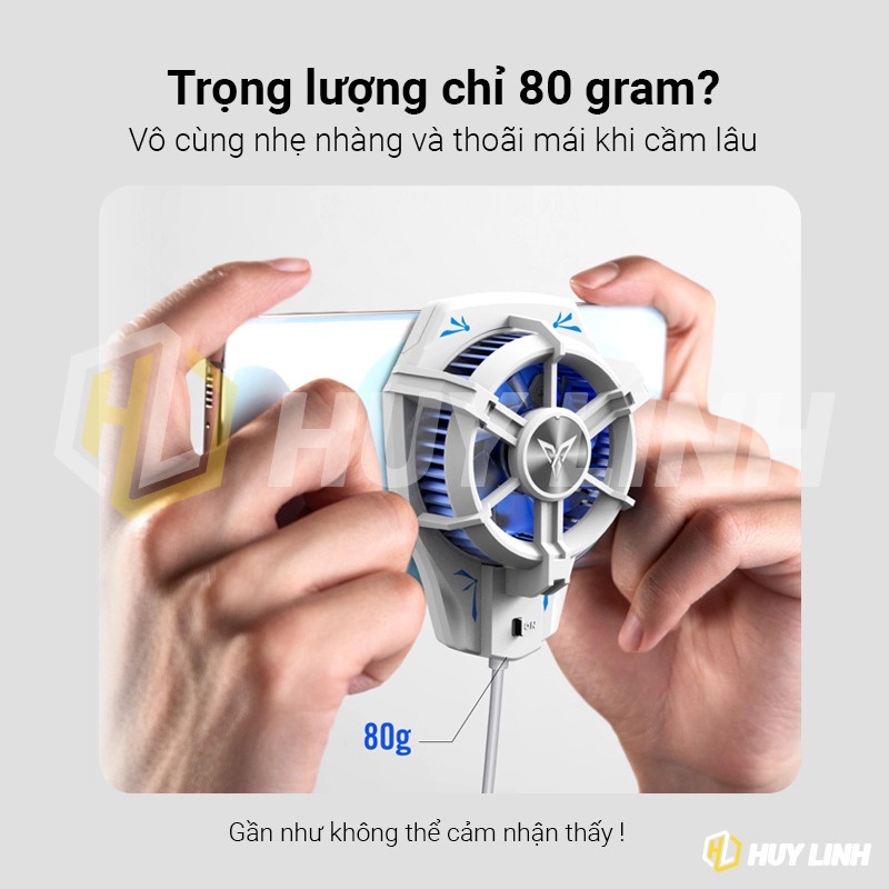 Flydigi B5 Fate | Sò lạnh kiêm quạt tản nhiệt cao cấp | Công suất lên đến 15W