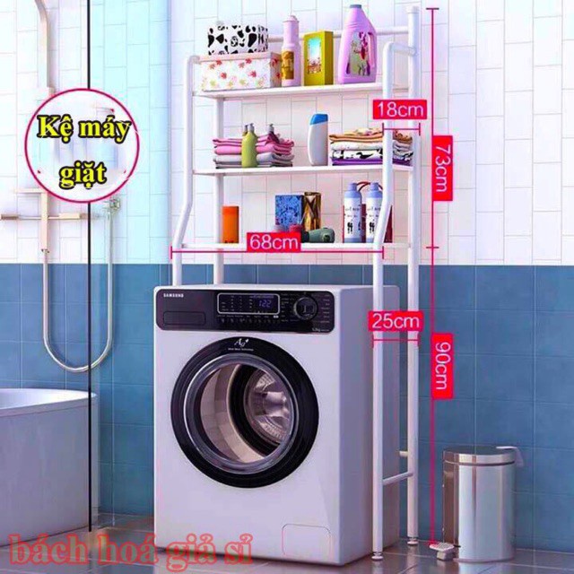 Kệ để đồ sau máy giặt.kt 68x183x25cm sẵn hàng