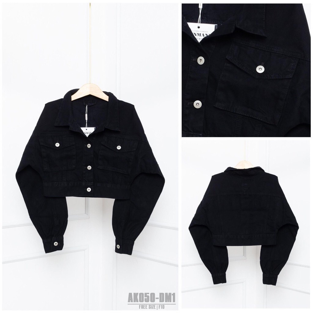 Áo khoác jean nữ King168 , áo khoác nữ cao cấp LM02 | BigBuy360 - bigbuy360.vn