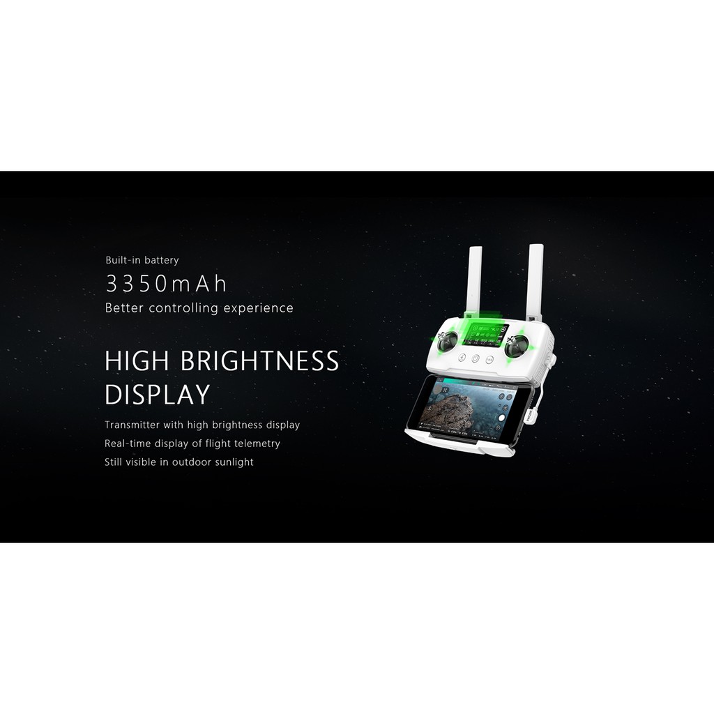 Flycam Drone Hubsan Zino 2 Truyền Hình Ảnh 8KM 4K UHD Gimbal 3 Trục - Kiệt Tác Phá Vỡ Mọi Giới Hạn