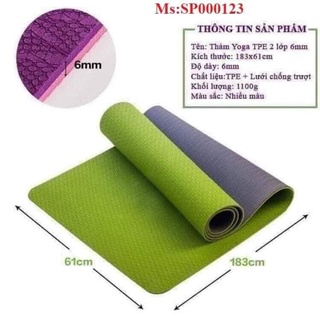 THẢM TẬP YOGA CAO CẤP 2 LỚP