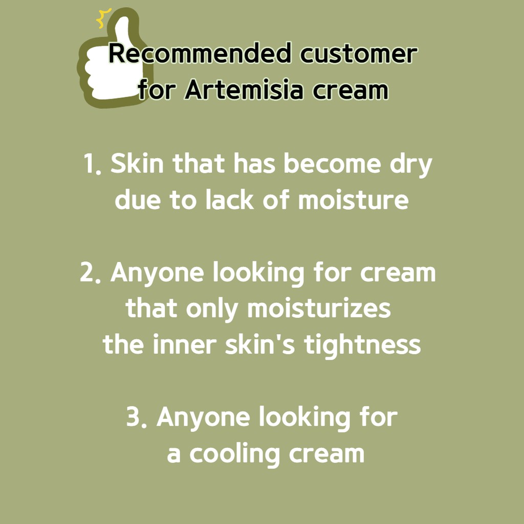 Kem Nước Làm Dịu Da Artemisia 1 + 1  75ml