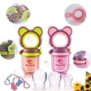 Túi nhai chống hóc hàng xuất Nhật 3 núm nhai 3 size