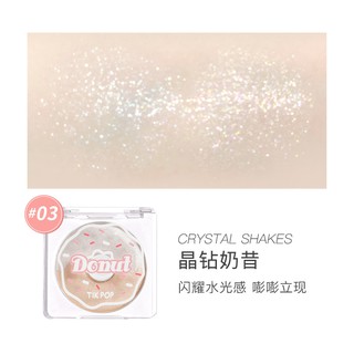Phấn má highlight TIK POP donut hai màu (TP31)