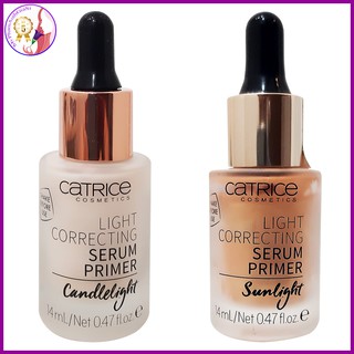 Kem lót bắt sáng catrice light correcting serum primer