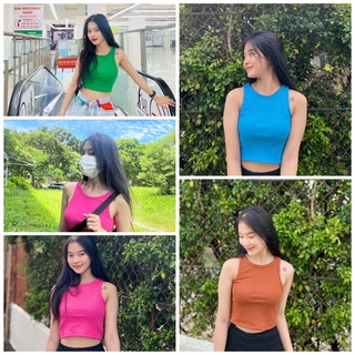 Áo ba lổ croptop-Áo ba lổ nữ dáng ôm body