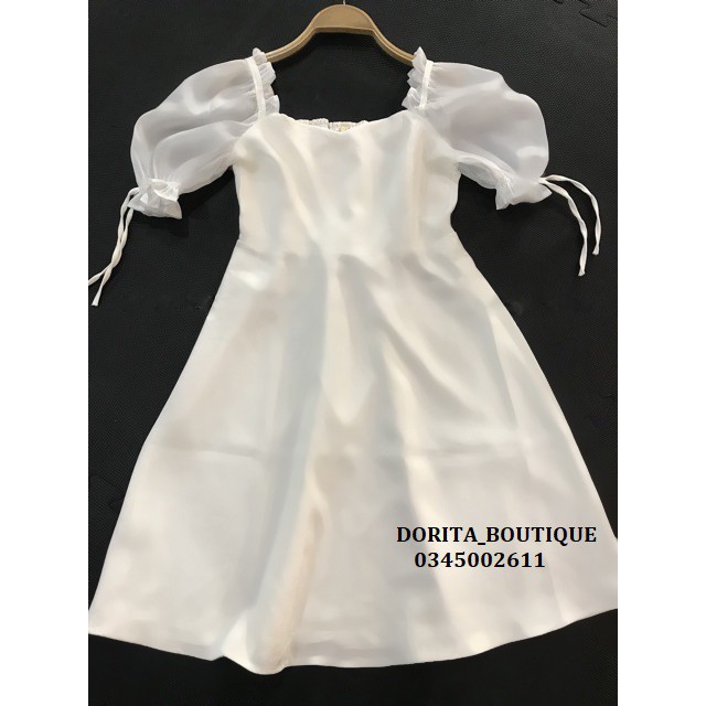 [Mã FAGET5K giảm 5K đơn 0đ] Váy trắng event sang trọng đi chơi, Đầm dự tiệc sự kiện quà tặng siêu xinh - Dorita Boutique | BigBuy360 - bigbuy360.vn