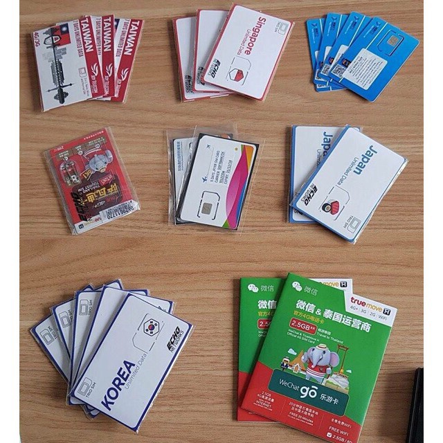 SIM MỸ, Sim 3G 4G Du Lịch Quốc Tế