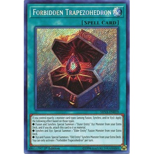 Thẻ bài Yugioh - TCG - Forbidden Trapezohedron / SHVA-EN019'