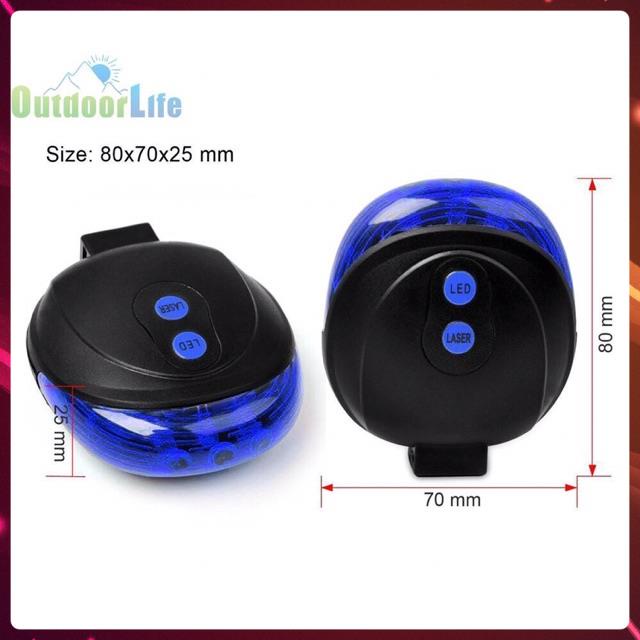 Đèn chiếu hậu laser nhiều chế độ