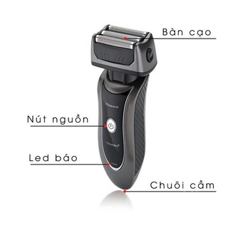Máy cạo râu chaobo 3 lưỡi rscw-9300