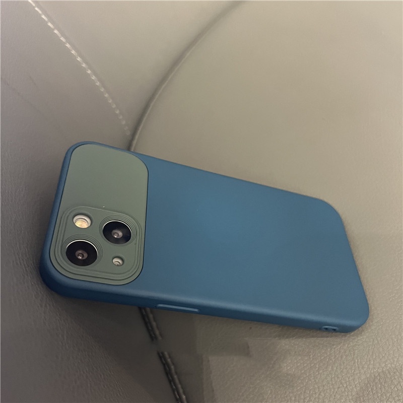 Ốp Điện Thoại Silicone TPU Mềm Màu Trơn Chống Sốc Cho Iphone 14 Pro Max