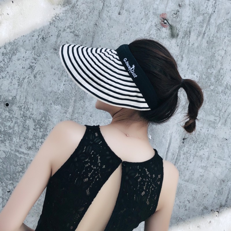 (Hàng Có Sẵn) Mũ Chống Nắng Phiên Bản Hàn Quốc Thời Trang Mùa Hè Thích Hợp Khi Đi Du Lịch